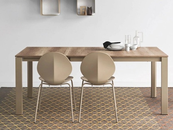 Židle Basil, plast, kov, CS1359