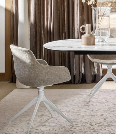 Pracovní židle Igloo Soft, kov, variabilní potah, CS1873-MTO