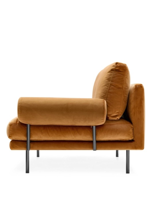 Modulární pohovka Mies, 222 cm, CS3398