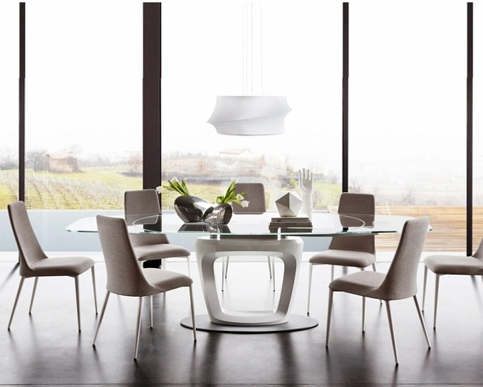 Rozkládací stůl Orbital, 165x105 cm až 263x105 cm, CS4145-S 165