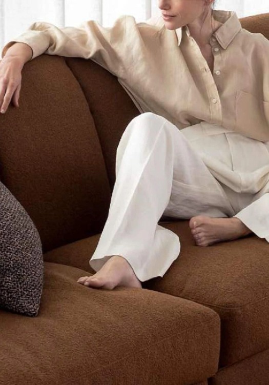 Pohovka Jill, látka, 177x95 cm, CS3446