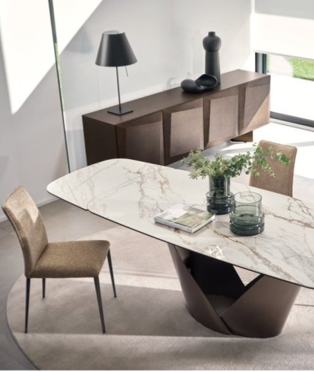 Oválný stůl Calla, 200x100 cm, CS4159-FB 200