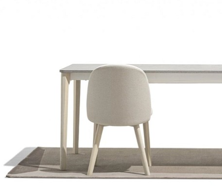 Jídelní židle Tuka, dřevo, látka, CB1994