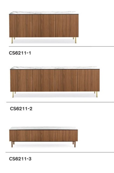 Komoda Vertical, 3 dveře, 181 cm, CS6211-1