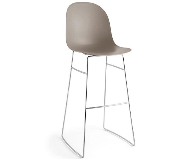 Barová židle Academy, kov, plast, výška sedu 81 cm, CB1675