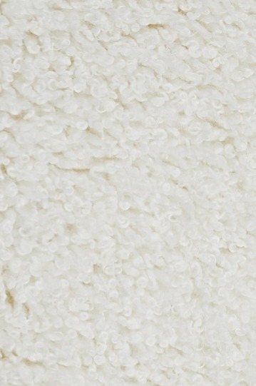 Umělá kožešina Wooly Ivory, 60x180 cm, slonová kost