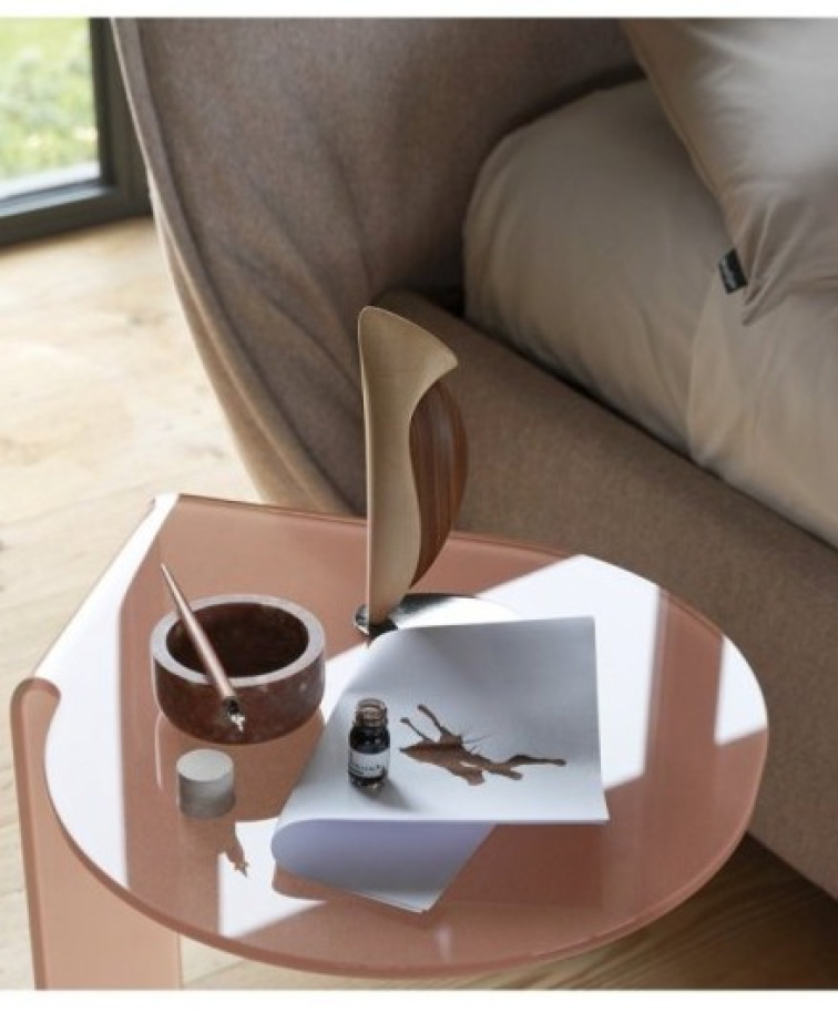 Čalouněná postel Softly, látka, CS6054