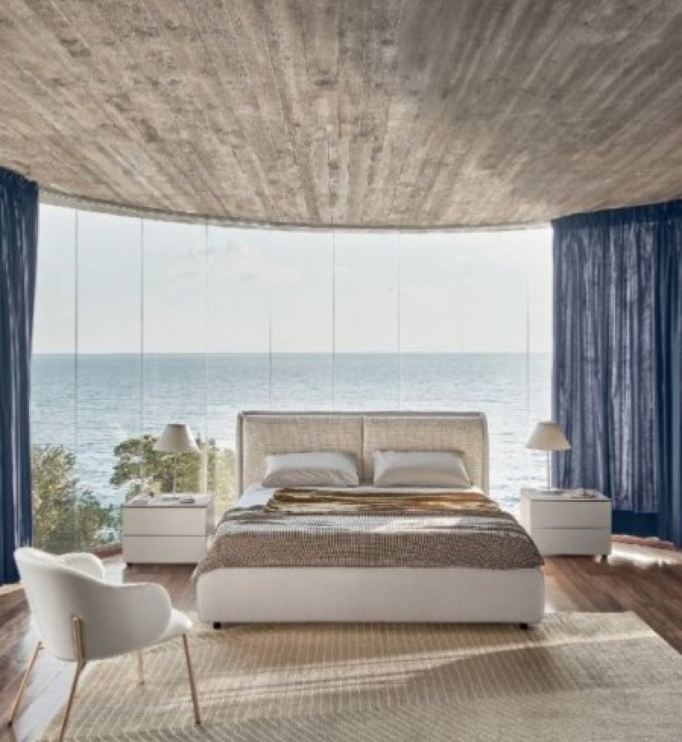 Čalouněná postel Dolly, látka, CS6086