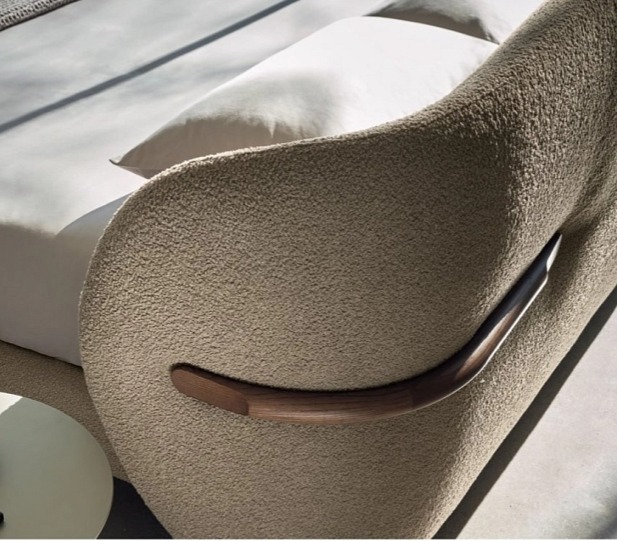 Elegantní postel Oleandro, čalouněná, 180x200 cm, CS6218