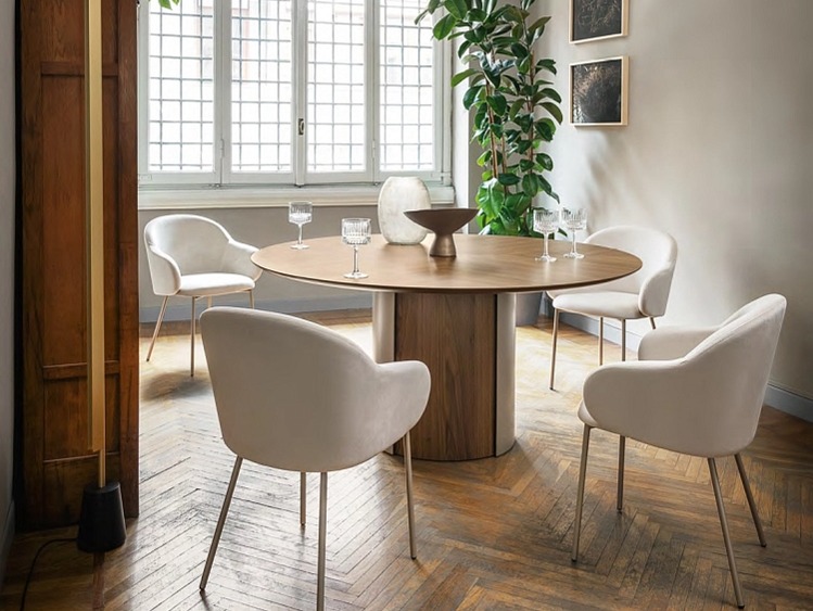 Barová židle Holly Fab, nastavitelná výška, CS2227