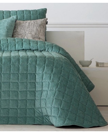 Přehoz na postel Marinel Menta, mentolový, 270x270 cm