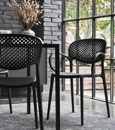 Židle s područkami Abby, CB2194