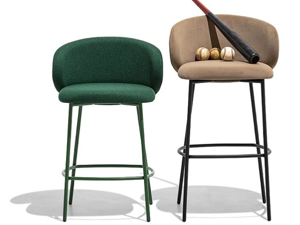 Barová židle Tuka, kov, výška sedu 76 cm, CB1996