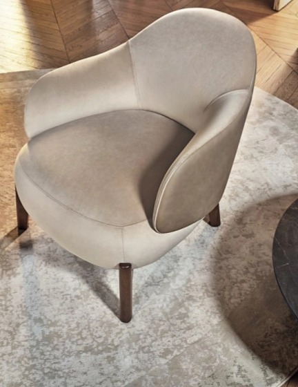 Oválný koberec Bean, béžový, CS7279