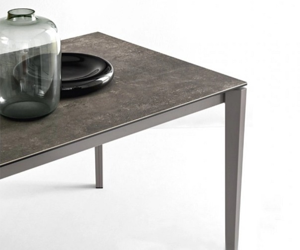 Jídelní stůl Pentagon, sklokeramika, CB4797-MC