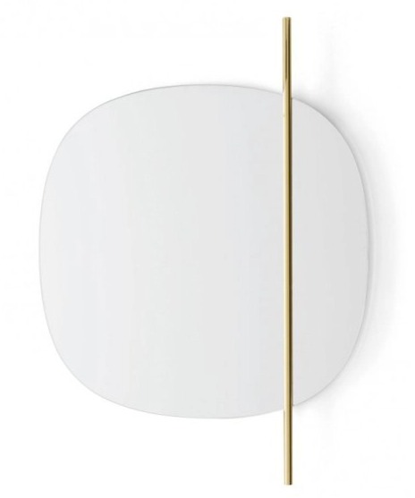 Oblé zrcadlo Vanity, 90x65 cm, CS5111-P