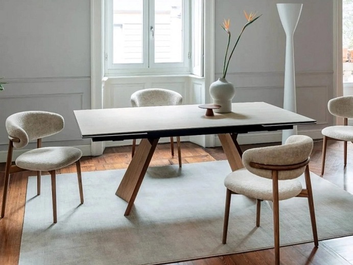 Jídelní židle Oleandro, polokřeslo, kov, CS2222