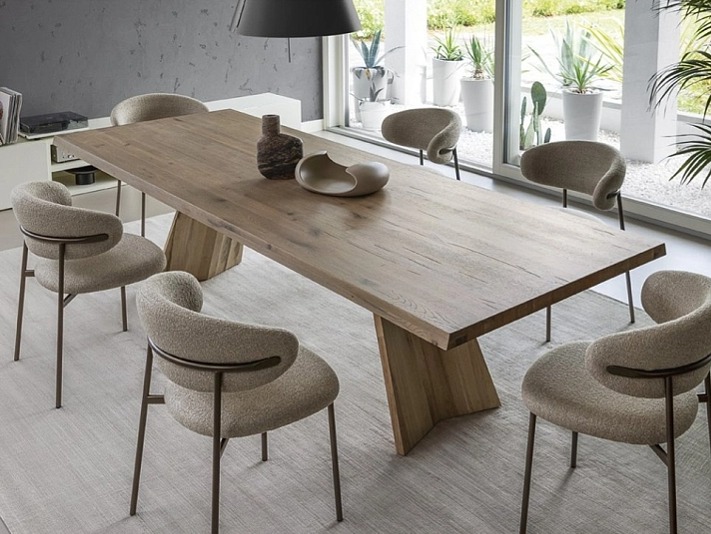 Masivní stůl Icaro, celodřevěný, CS4115-FRW