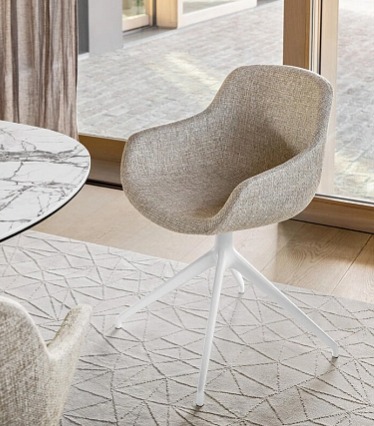 Pracovní židle Igloo Soft, kov, variabilní potah, CS1873-MTO