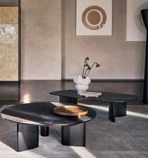 Kulatý stolek Sandy, Ø90 cm, CS5153-B