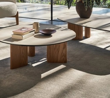 Kulatý stolek Sandy, Ø90 cm, CS5153-B