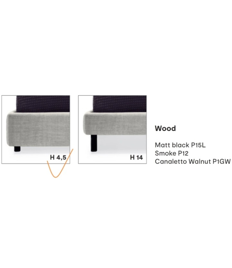 Elegantní postel Kilian, čalouněná, CS6104