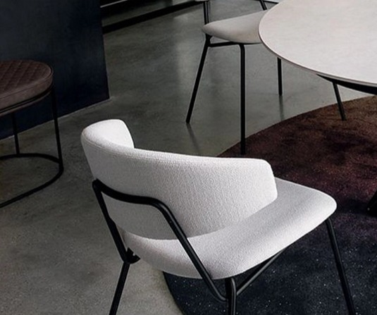 Jídelní židle Sophia, kov, variabilní potah, CS1890-MTO