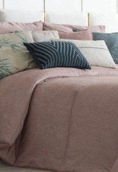 Přehoz na postel Soul Pink, starorůžový