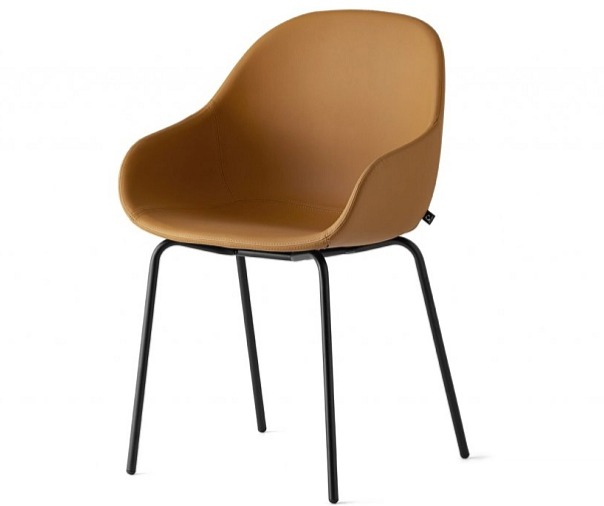 Židle s područkami Academy, látka, kov, CB2137