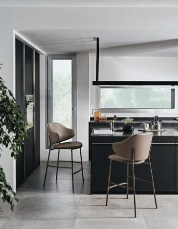 Barová židle Holly, područky, v.sedu 65 cm, CS2038