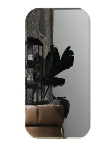 Vysoké zrcadlo Bevel, 180x90 cm, CS5139-R