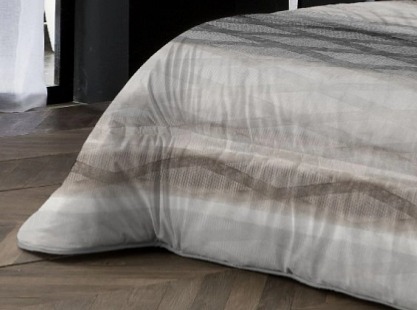 Přehoz na postel Malena, béžovo-šedý