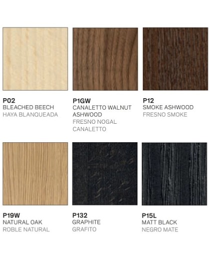 Jídelní židle Basil Wood, regenerovaná kůže, CS1348-LHS