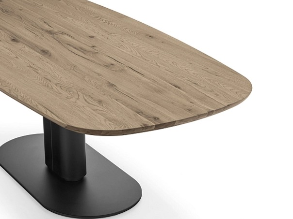 Jídelní stůl Cameo, masivní dřevěná deska, CS4124-FRW