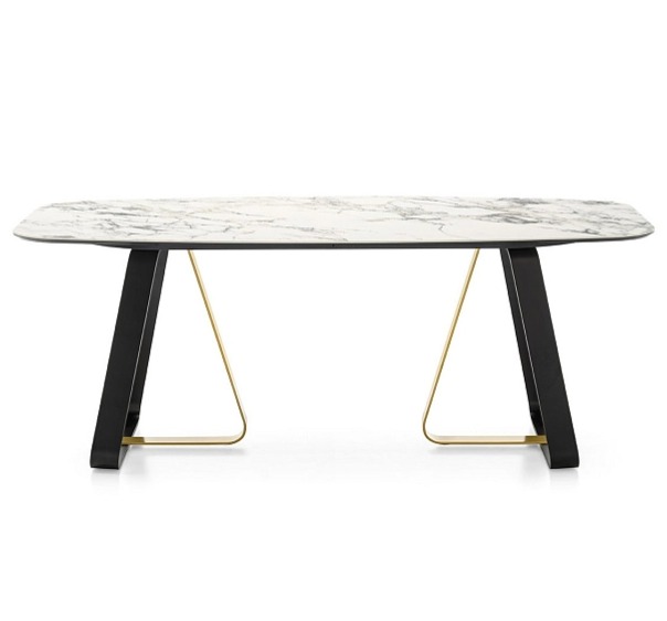 Stůl Sunshine, sklokeramická deska 200x100 cm, CS4128-FB 200