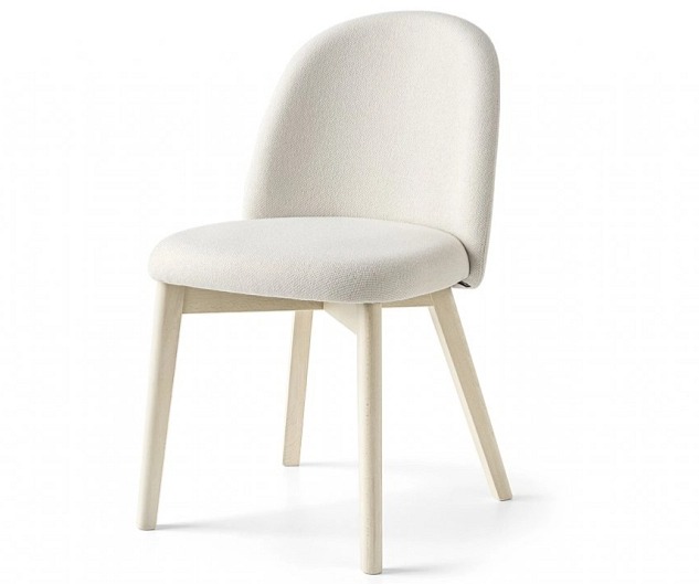 Jídelní židle Tuka, dřevo, látka, CB1994