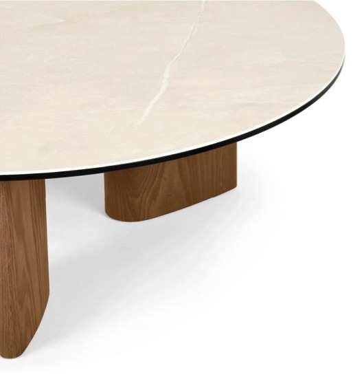 Kulatý stolek Sandy, Ø90 cm, CS5153-B