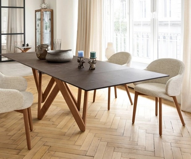 Jídelní židle Holly Fab s područkami, CS2206