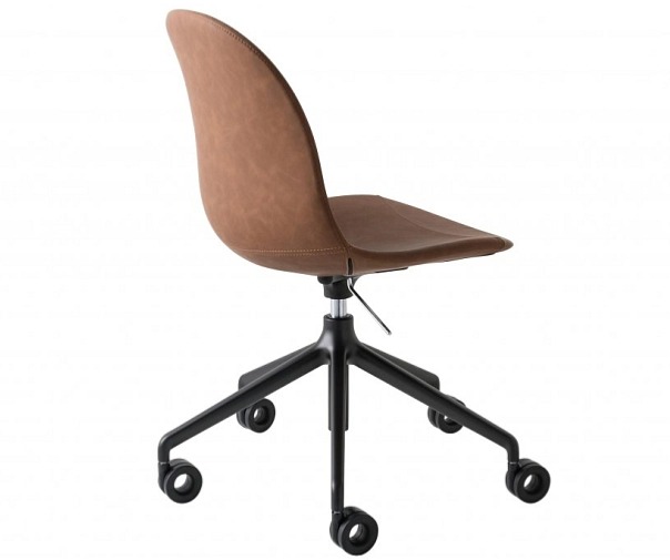 Pracovní židle Academy, kov, umělá kůže Vintage, CB1695-V