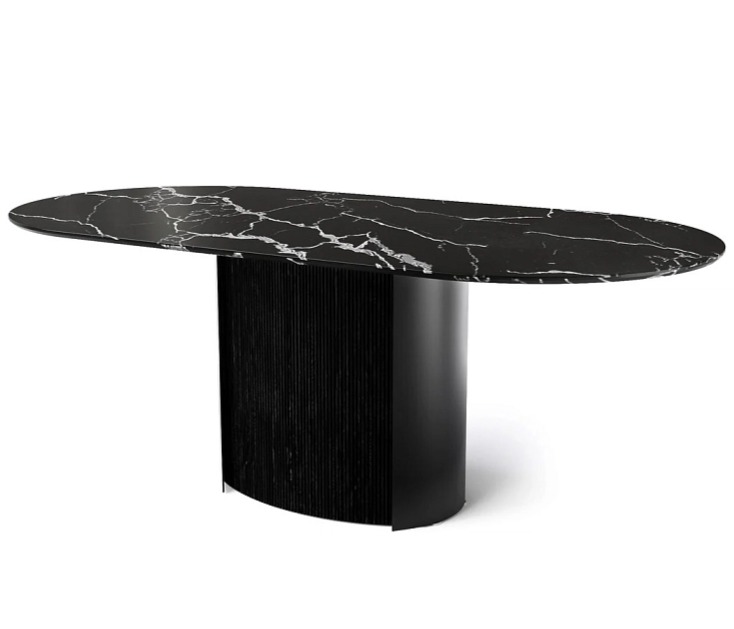 Oválný stůl Yoroi, 199x100 cm, CS4150-FB 200