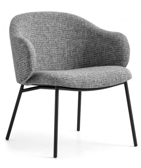 Křeslo s područkami Holly, kov, CS3417 1300 - MTO