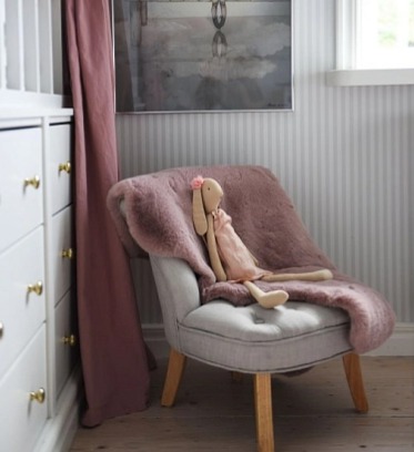 Pléd Fluffy, umělá kožešina, růžový, 120x180 cm