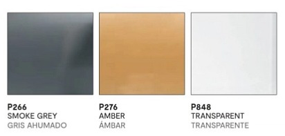 Stohovatelná židle Parisienne, plastová, transparentní, CS1263