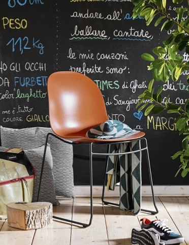 Jídelní židle Academy, kov, látka Mat, CB1696-MAT