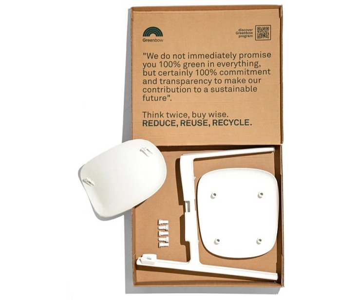 Židle Zero, CB2151, recyklovaný plast