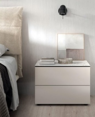 Noční stolek Universal, 2 zásuvky, CS6096-4A