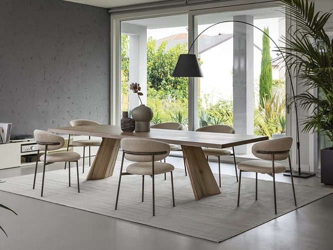 Barová židle Oleandro, dřevo, látka, v.sedu 65 cm, CS2035