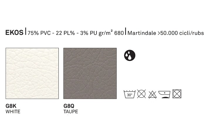 Jídelní židle Cozy, kov, látka, umělá kůže, CB2135