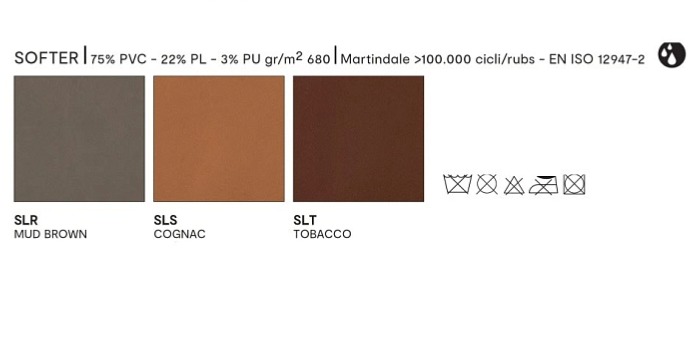 Židle Carmen Large, umělá kůže, CS2209