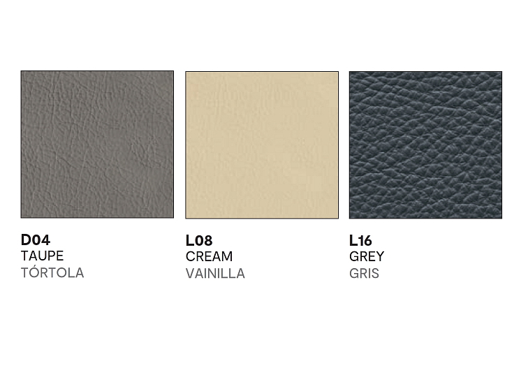 Kožená židle Romy, houpací podnož, kov, pravá kůže, CS1906-LH